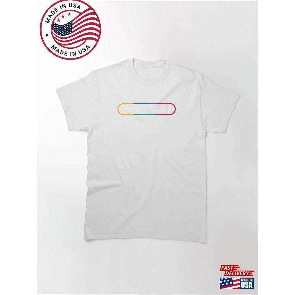 Powerline Playstation One Demo Disk Retro Gamer Unisex Classic T-Shirt
